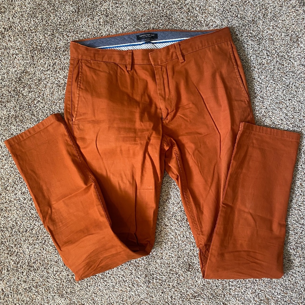 Orange Banana Republic Chinos 33x34